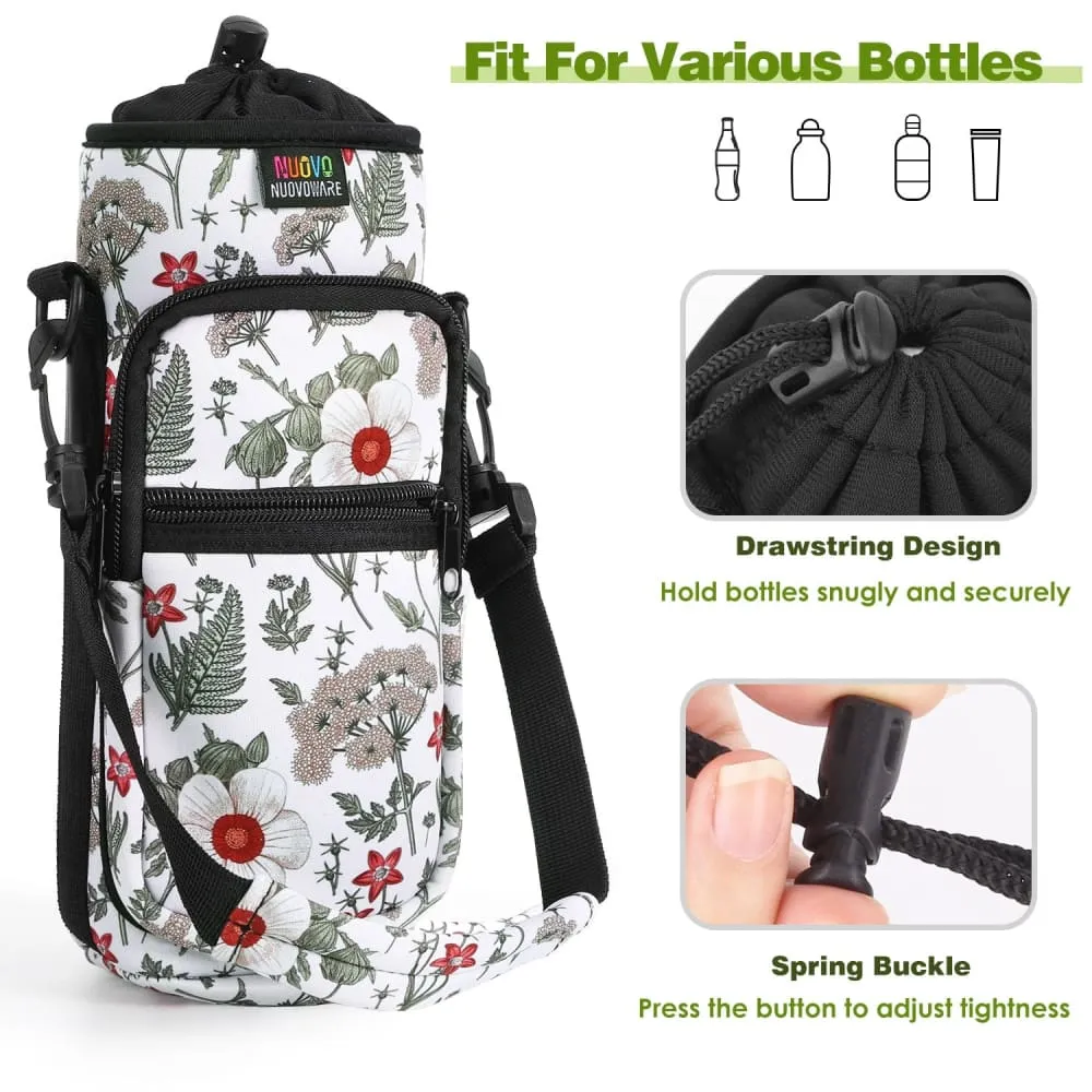 Adjustable Shoulder Strap Water Bottle Bag Pouch