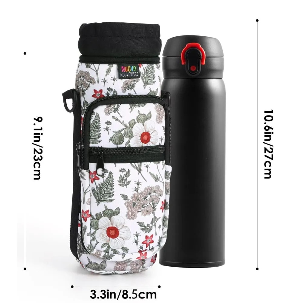 Adjustable Shoulder Strap Water Bottle Bag Pouch