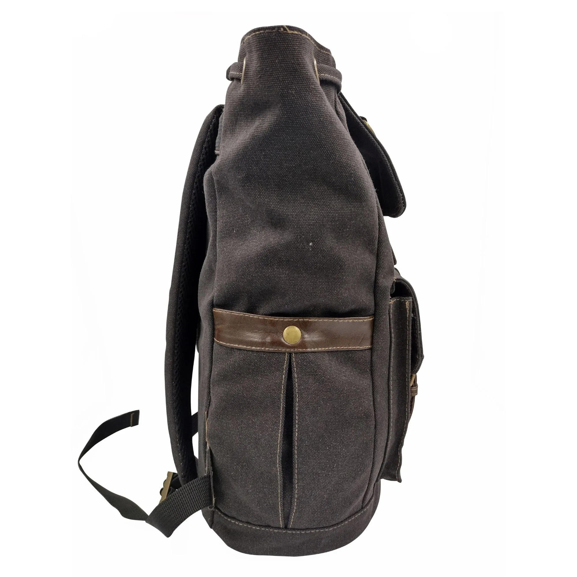 Canvas Backpack - Black