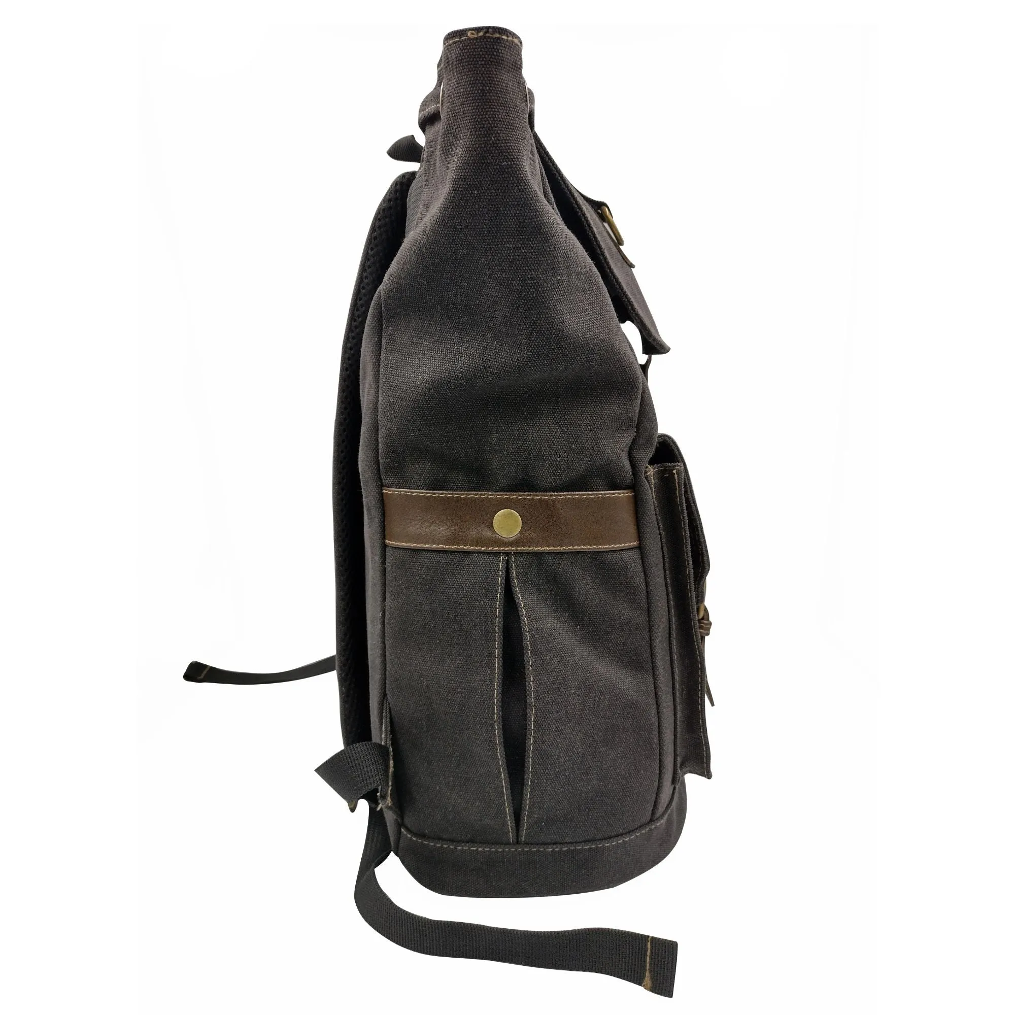 Canvas Backpack - Black