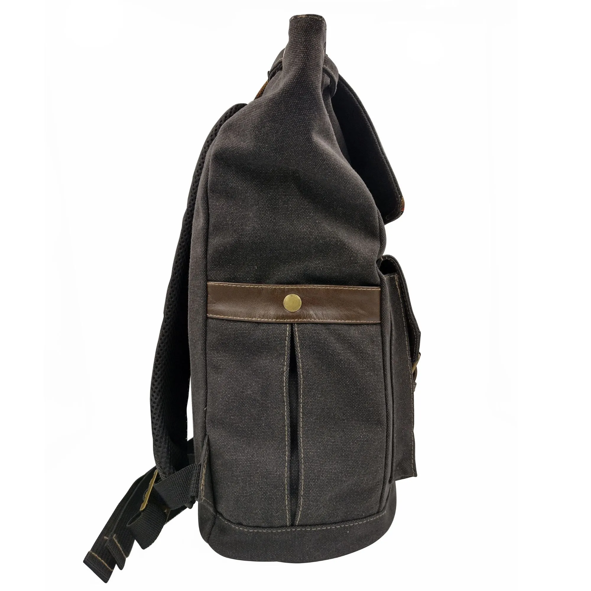 Canvas Backpack - Black