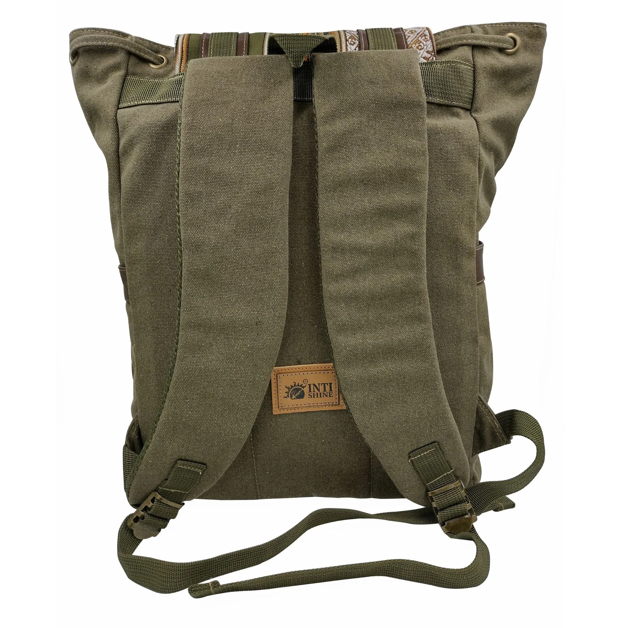 Canvas Backpack - Green