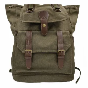 Canvas Backpack - Green