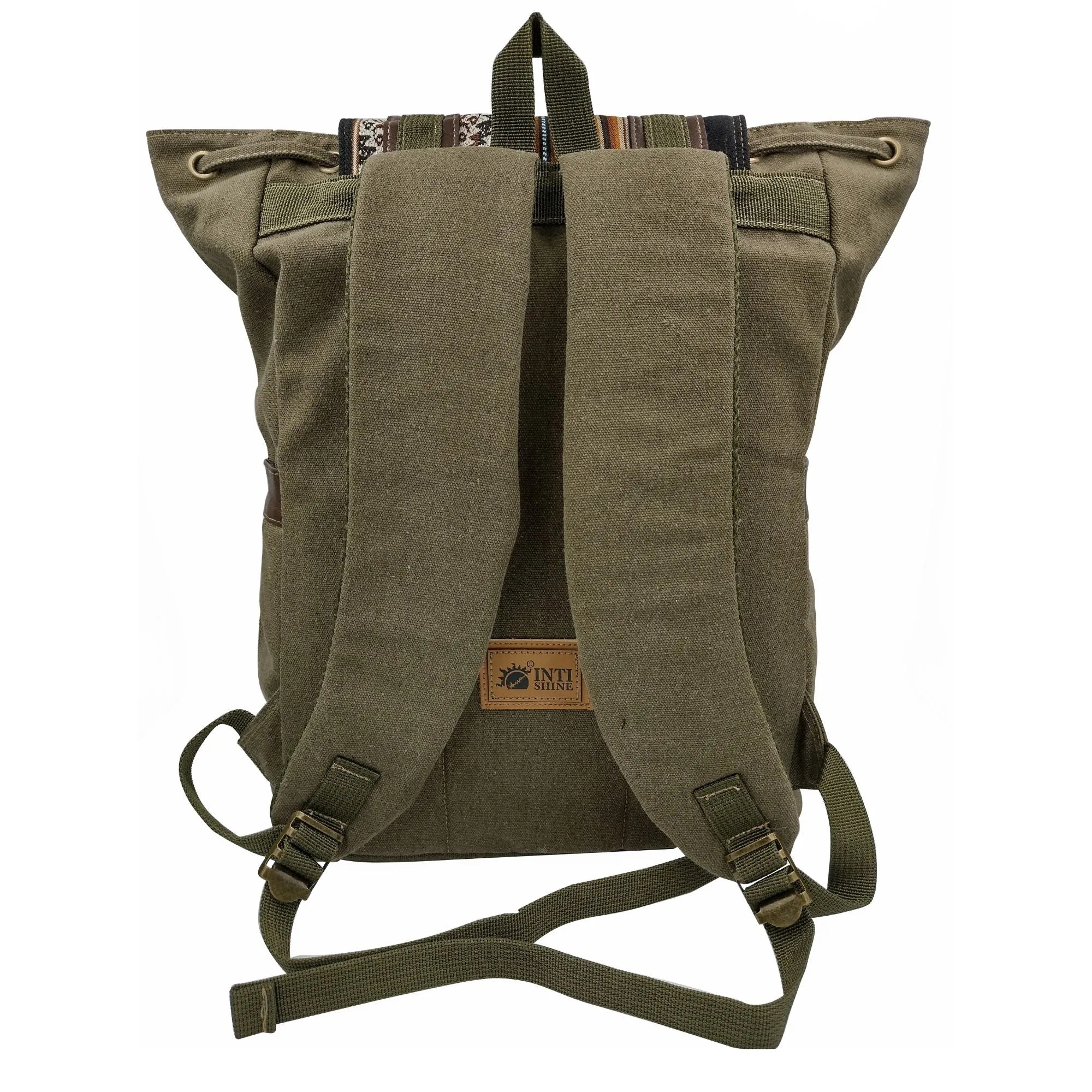 Canvas Backpack - Green