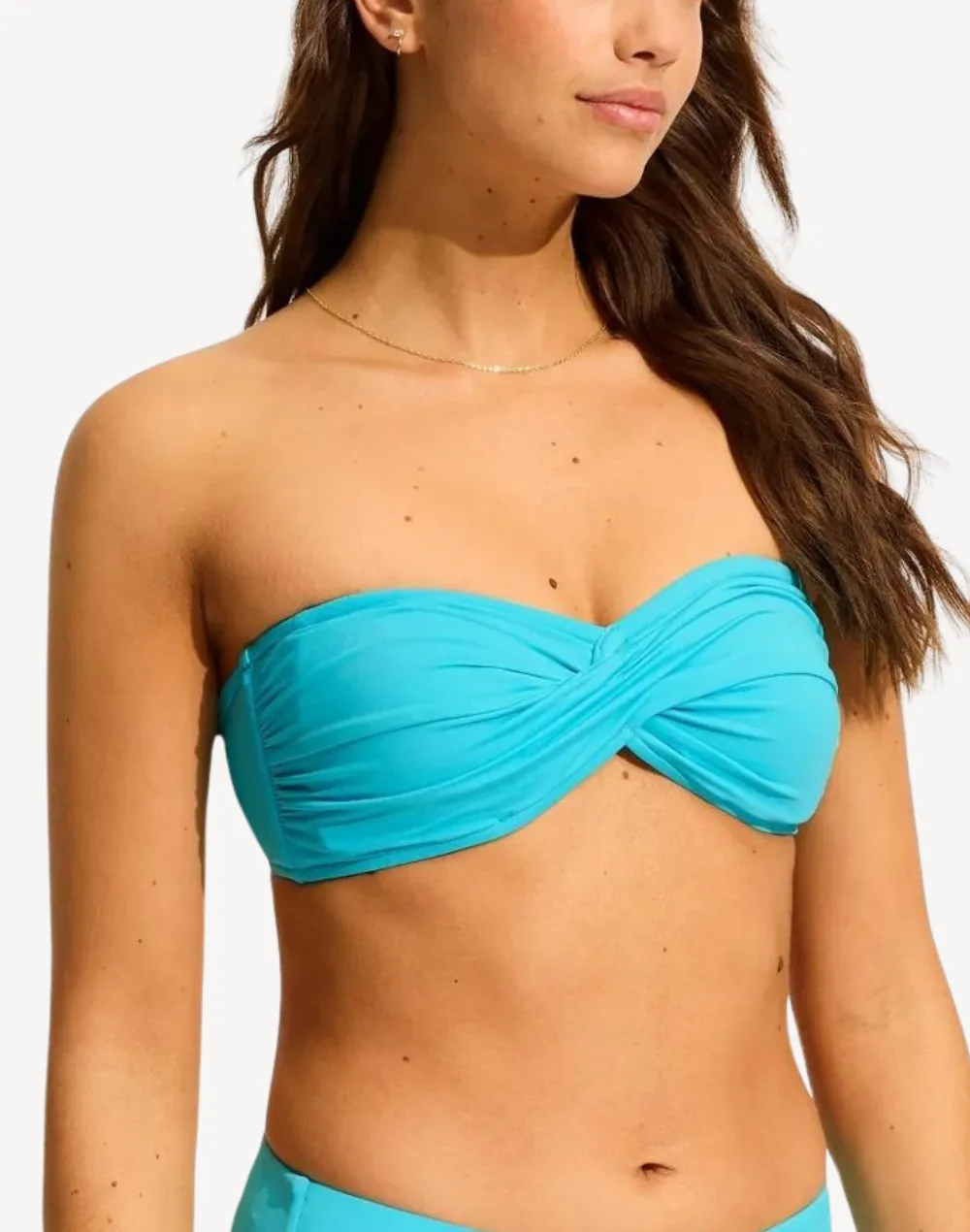Collective Twist Bandeau Bikini Top