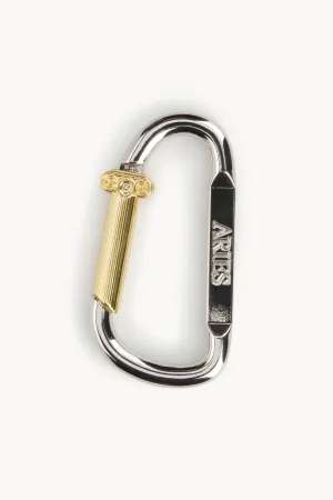 COLUMN CARABINER SILVER GOLD