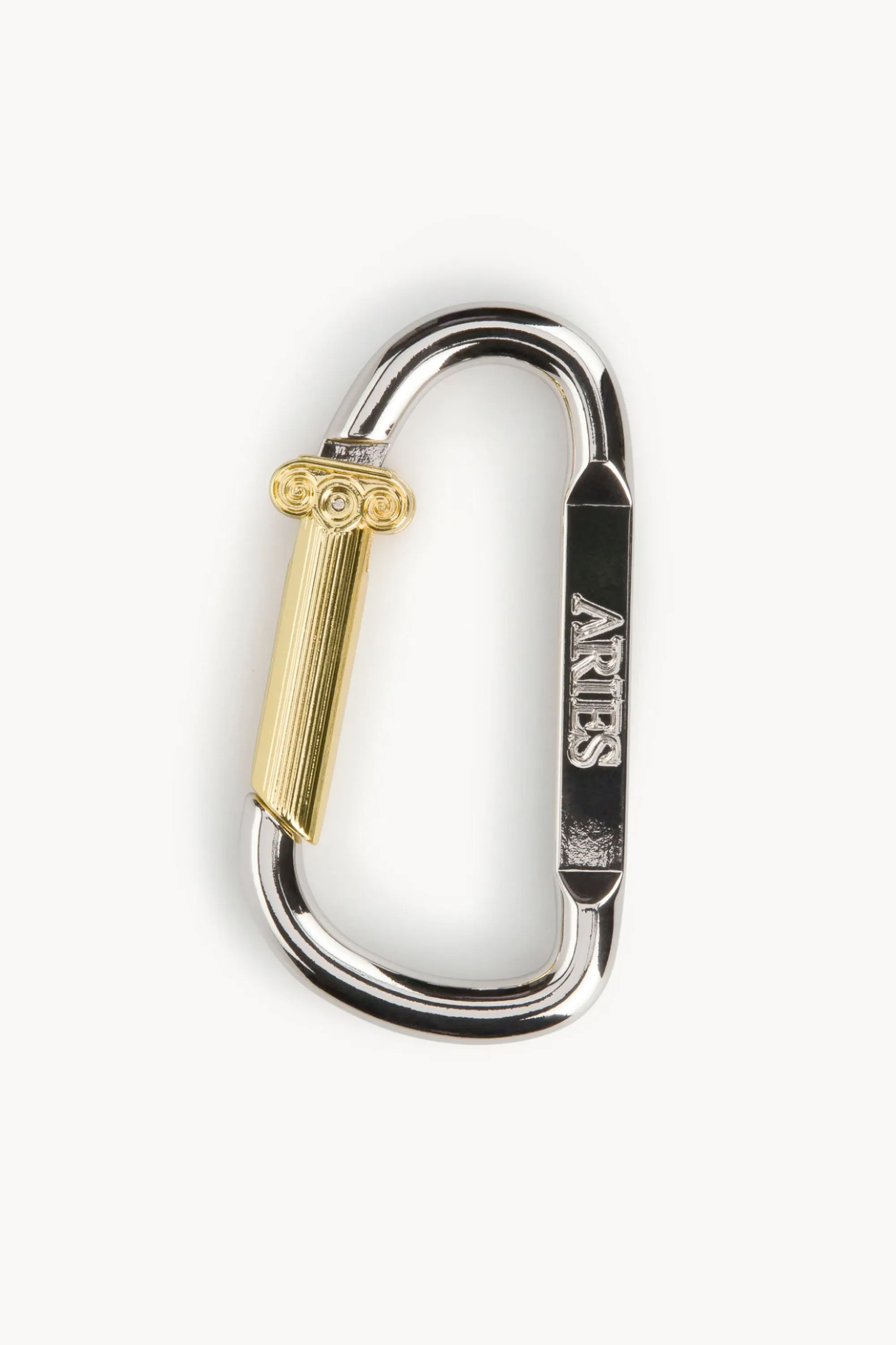 COLUMN CARABINER SILVER GOLD