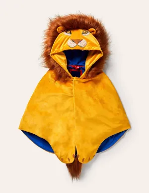 Fancy Dress Velvet Cape-Honeycomb Lion