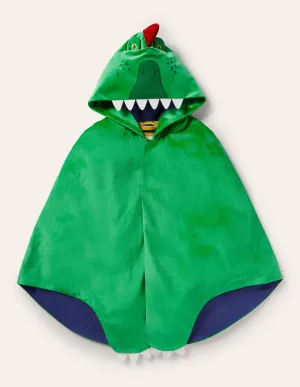 Fancy Dress Velvet Cape-Rich Emerald Dragon