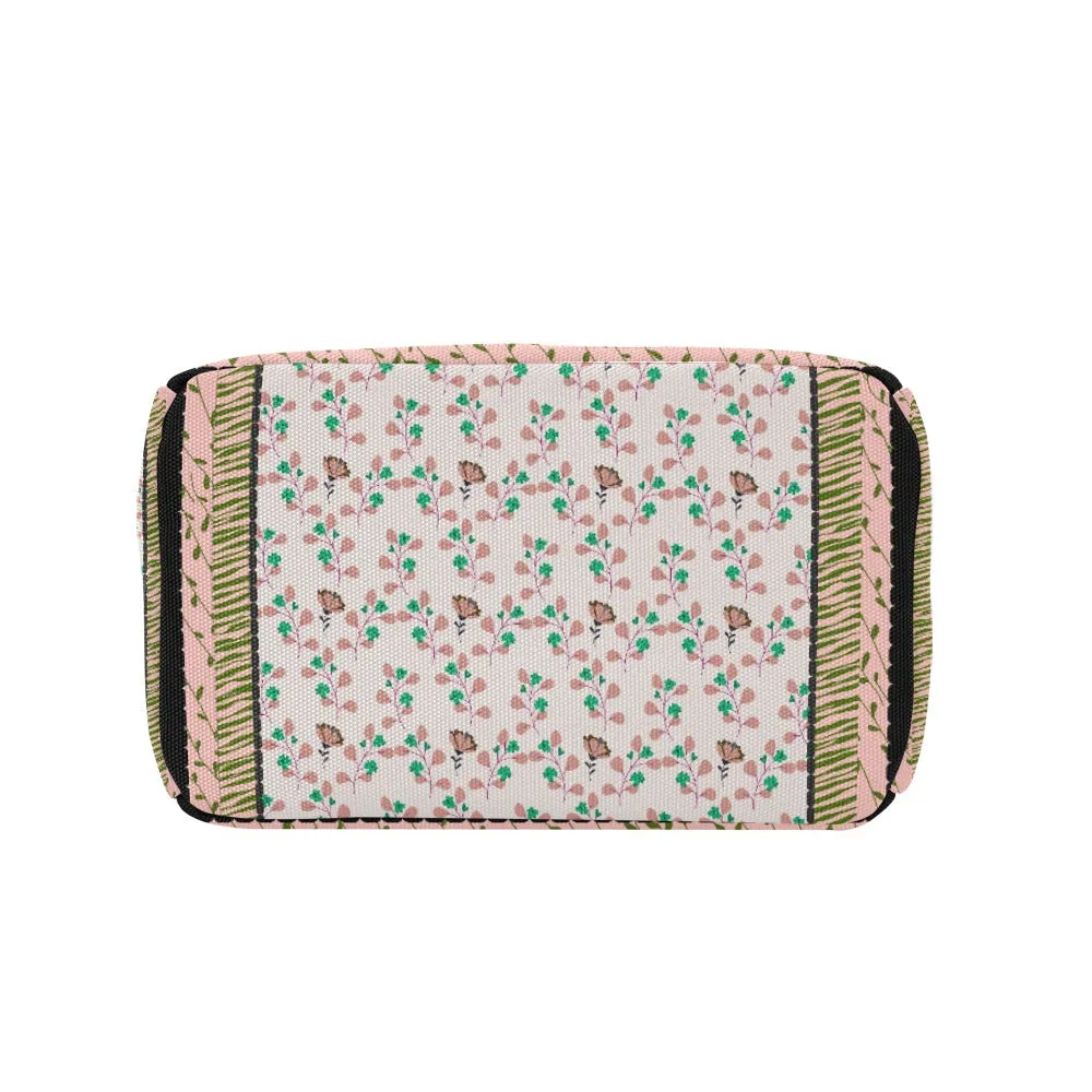 Hand-Painted Insulated Lunch Bag for Women & Men  Custom Art Print by Fashion Designer Maria Echenique  Durable & Lightweight, Made to Order