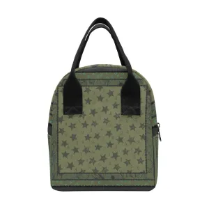 Hand-Painted Insulated Lunch Bag for Women & Men  Custom Art Print by Fashion Designer Maria Echenique  Durable & Lightweight, Made to Order