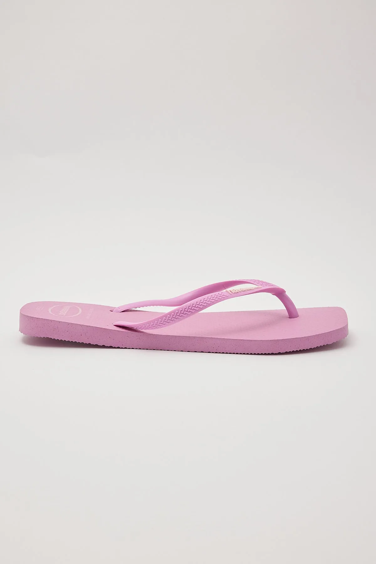 Havaianas Slim Square Logo Pop Up Thong Fresh Lavender