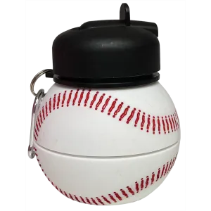 IScream Baseball Collapsible Water Bottle