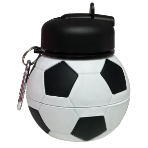 IScream Soccer Collapsible Water Bottle