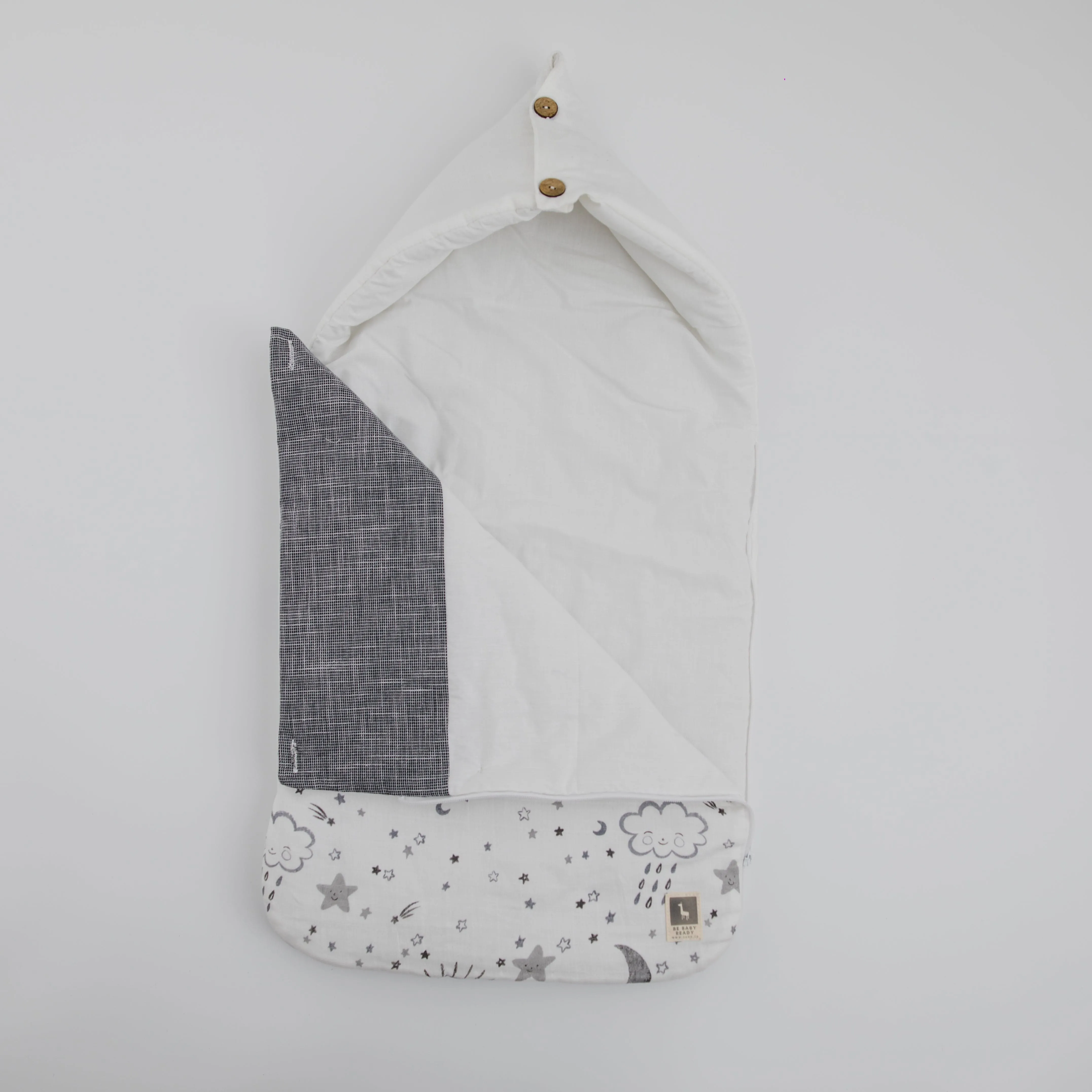 Lunar Lullaby Baby Carrier Nest (Muslin),Carrying Nest Bag Portable Travelling Bed for Infants for 0-4 Months