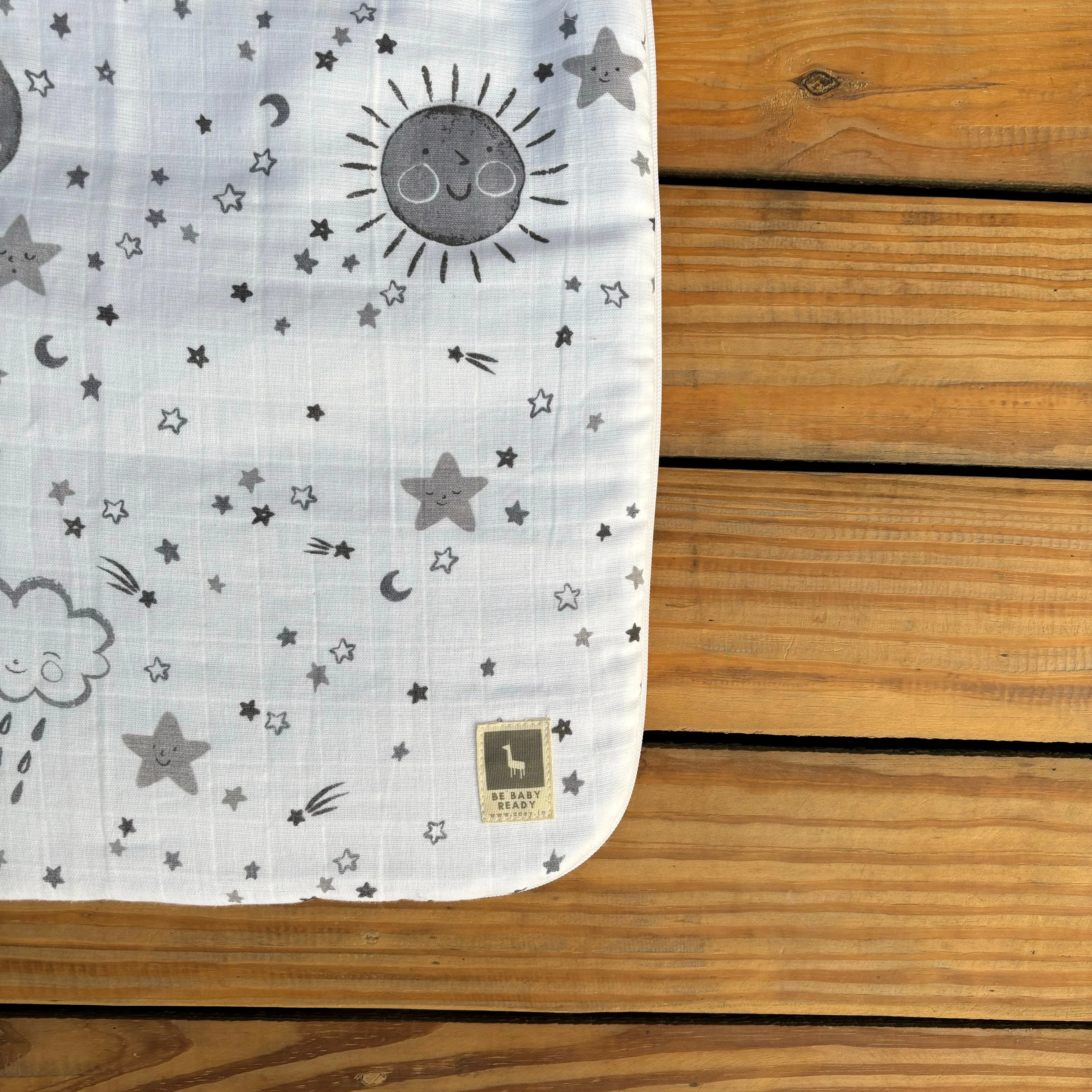 Lunar Lullaby Baby Carrier Nest (Muslin),Carrying Nest Bag Portable Travelling Bed for Infants for 0-4 Months