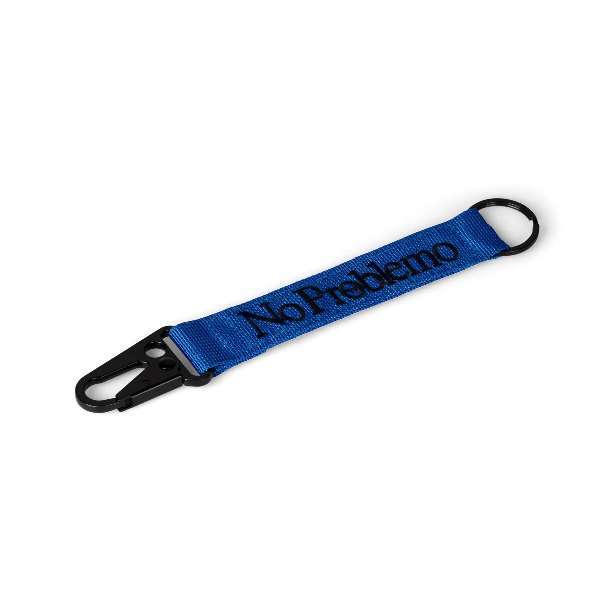 MINI PROBLEMO CARABINER KEYCHAIN / BLUE