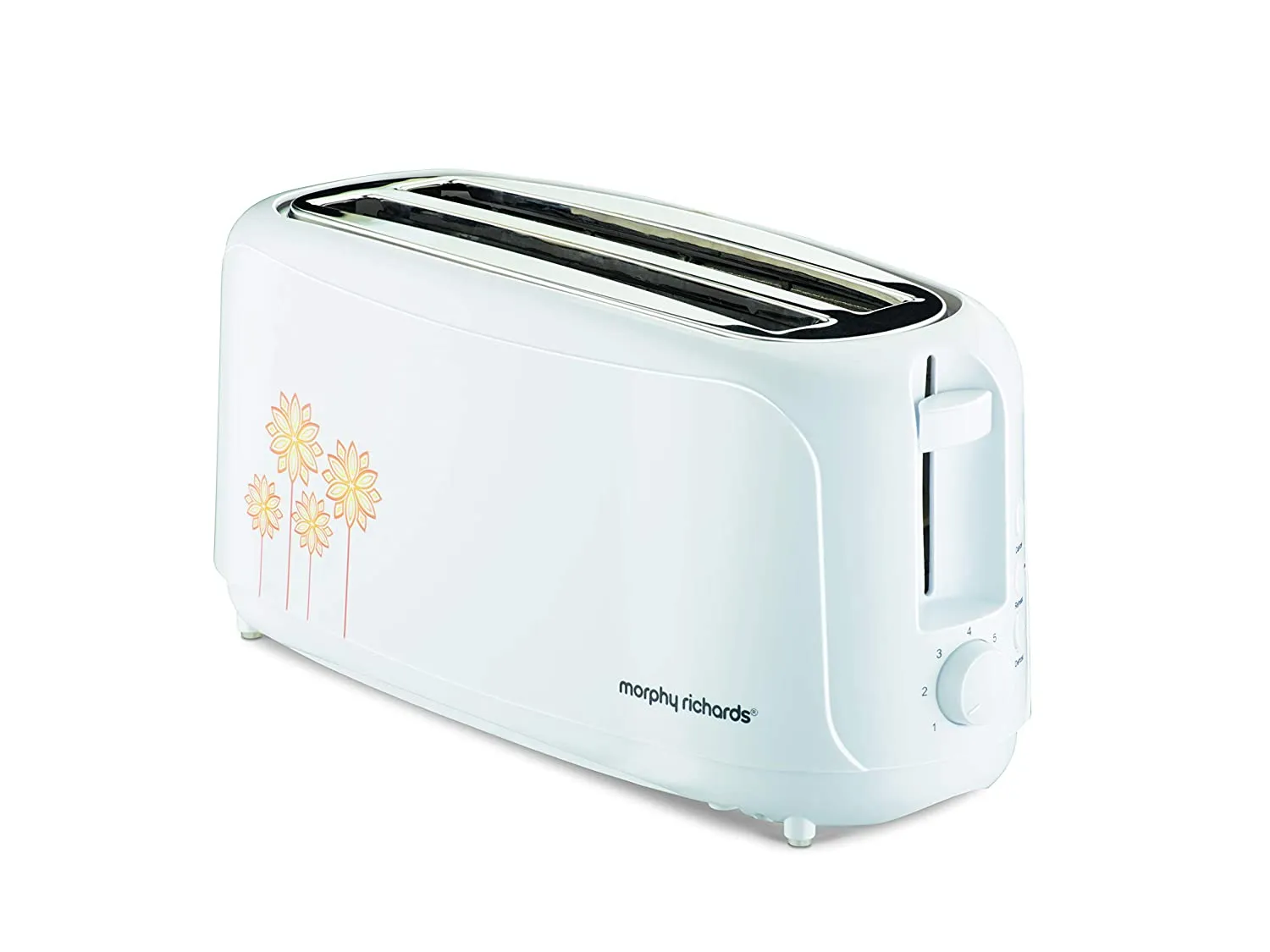 Morphy Richards AT 402 1450W Pop-Up Toaster, White