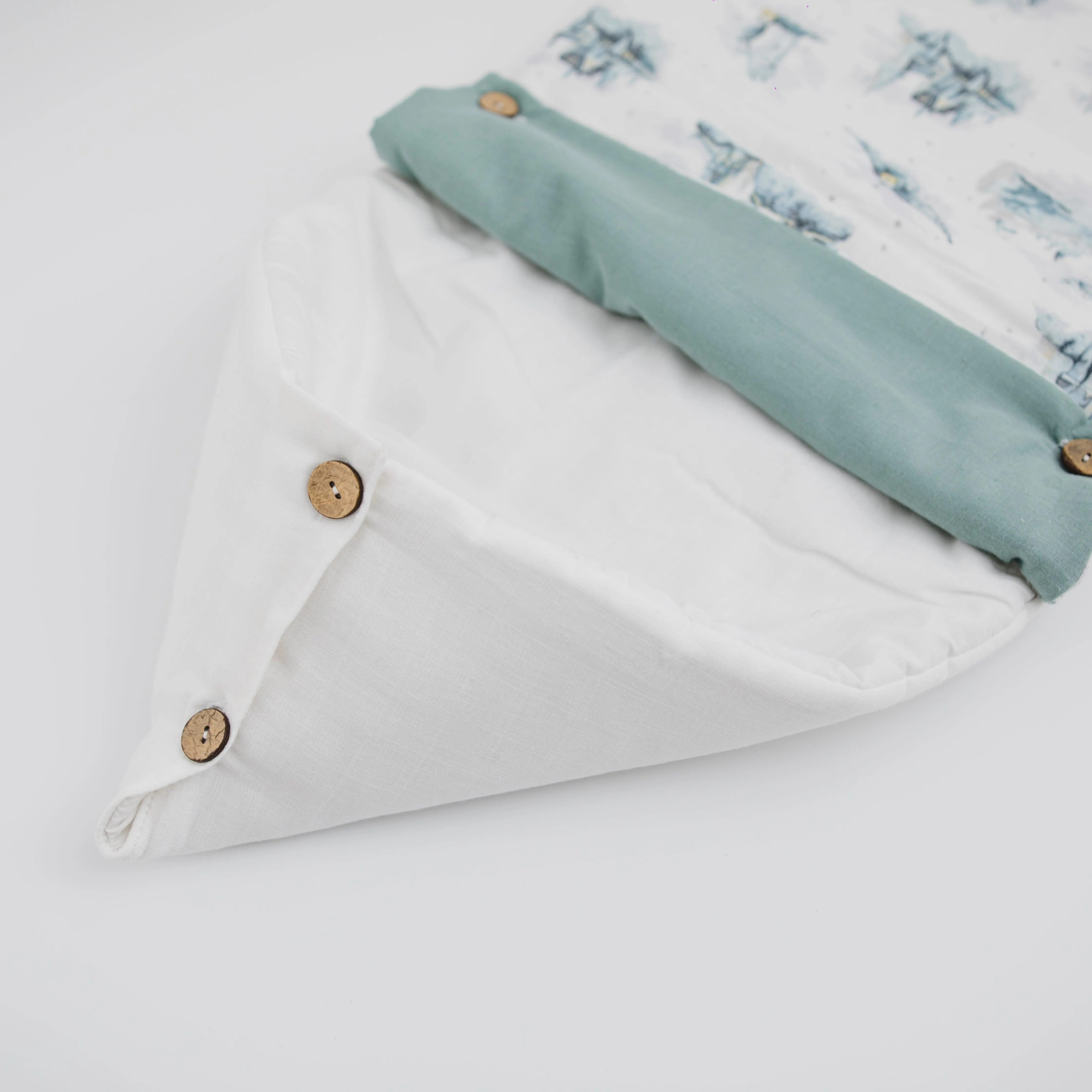 Mystic Fortress Baby Carrier Nest (Muslin),Carrying Nest Bag Portable Travelling Bed for Infants for 0-4 Months