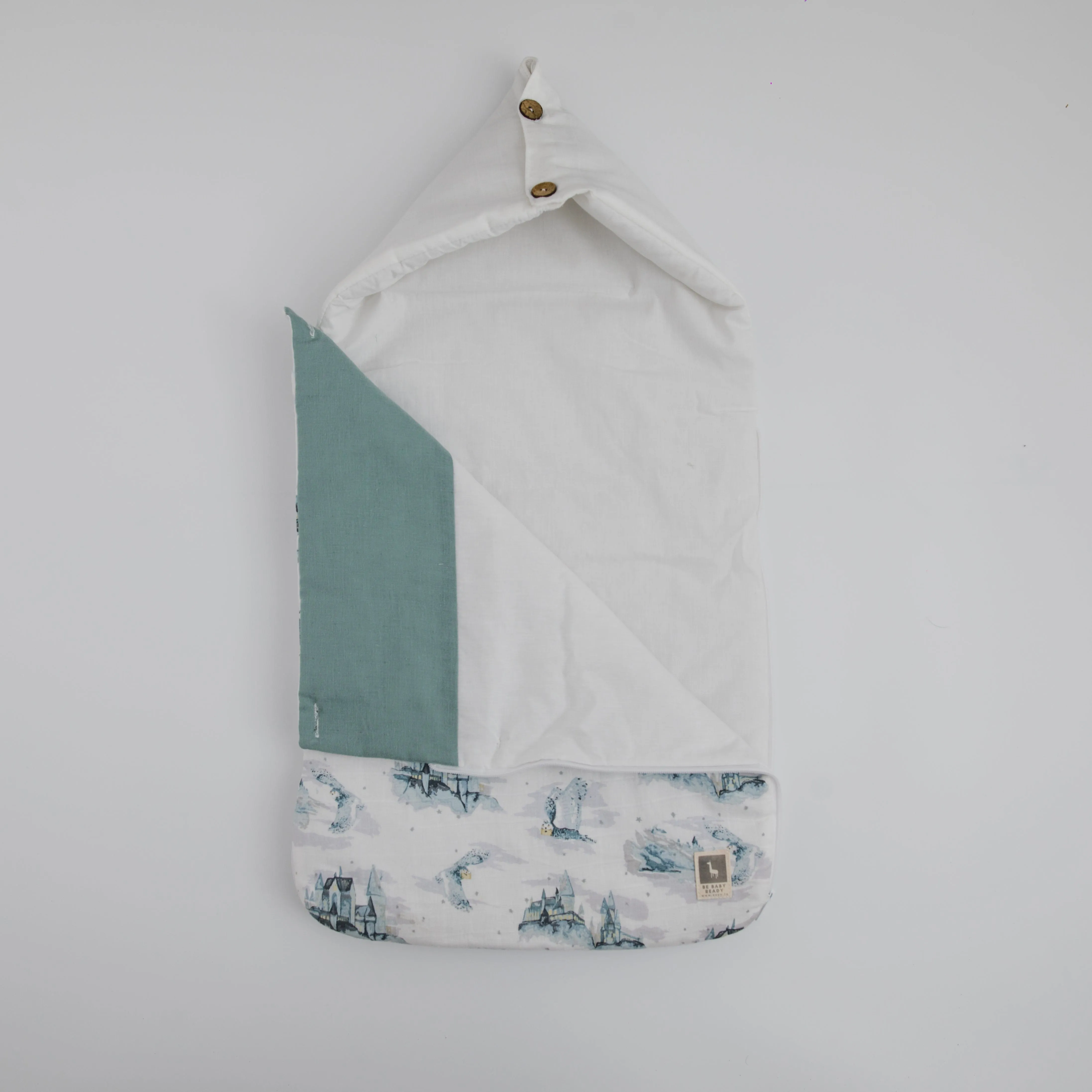 Mystic Fortress Baby Carrier Nest (Muslin),Carrying Nest Bag Portable Travelling Bed for Infants for 0-4 Months