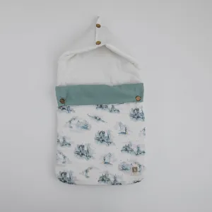 Mystic Fortress Baby Carrier Nest (Muslin),Carrying Nest Bag Portable Travelling Bed for Infants for 0-4 Months