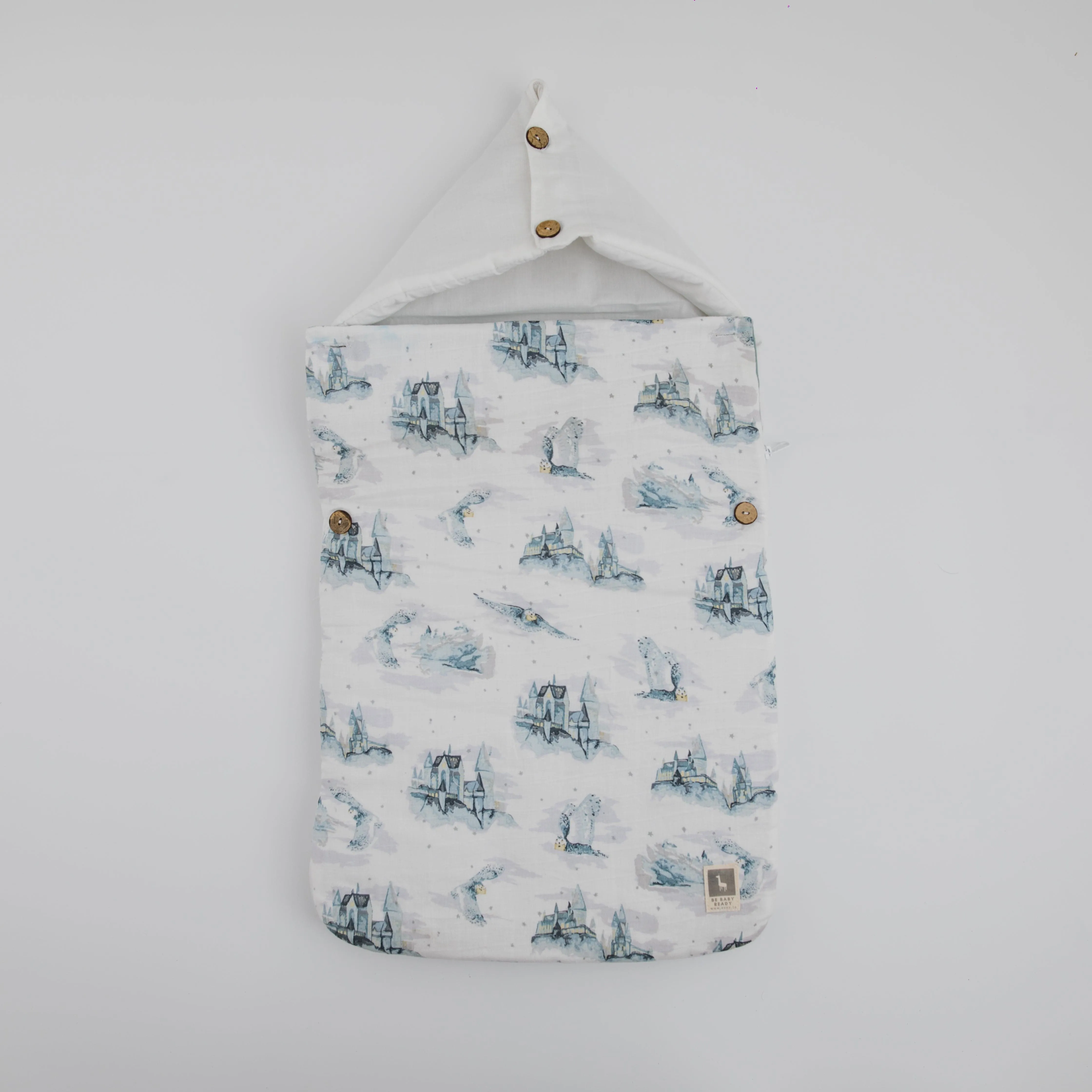 Mystic Fortress Baby Carrier Nest (Muslin),Carrying Nest Bag Portable Travelling Bed for Infants for 0-4 Months