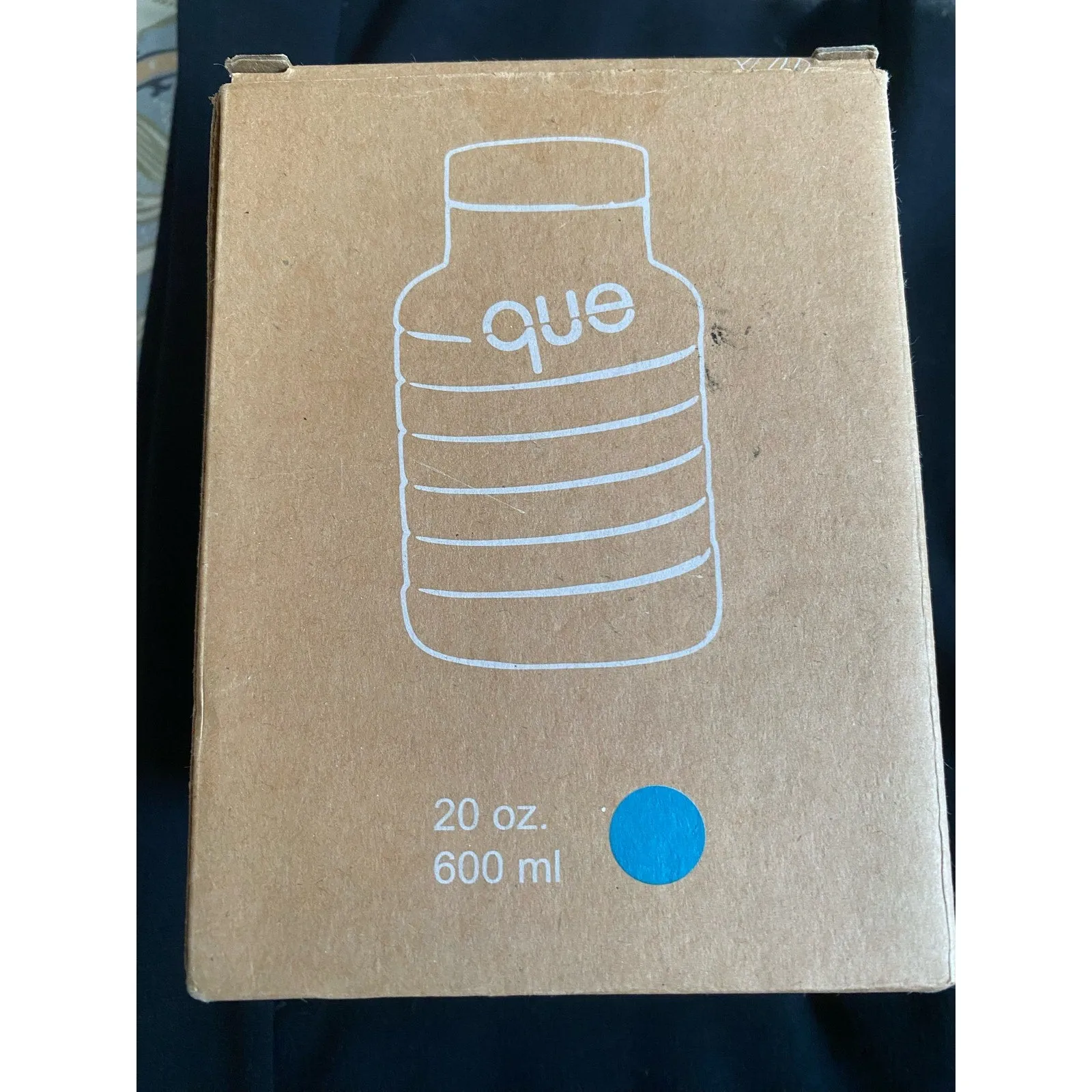 NIB Que Collapsible Water Bottle