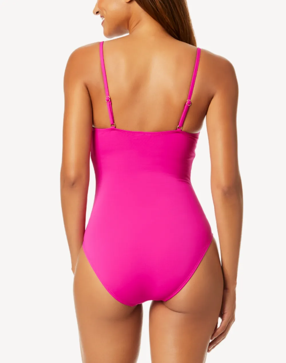 Shirred Lingerie One Piece Swimsuit