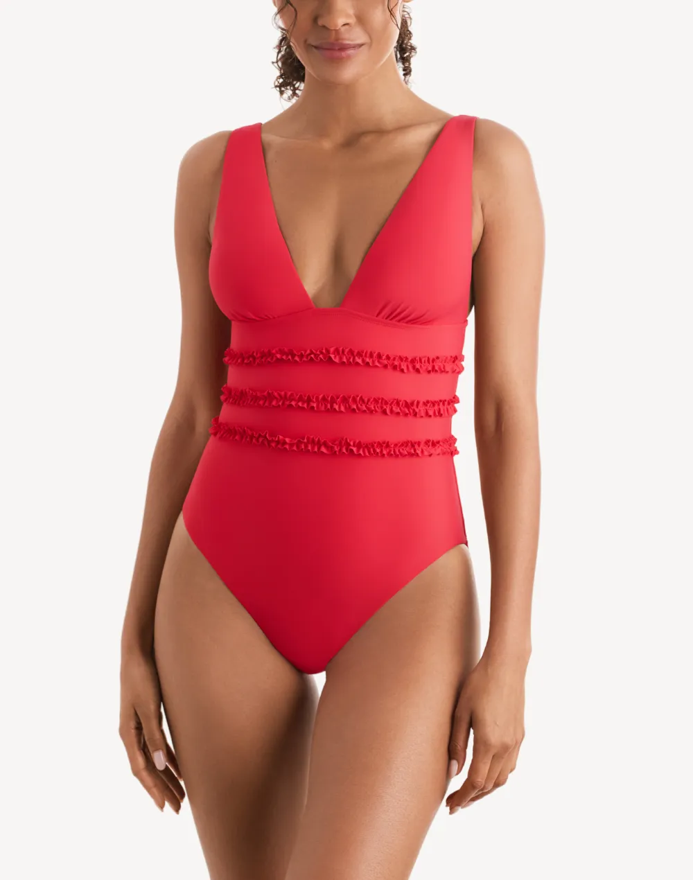 Soleil Solids Sonny One Piece Swimsuit