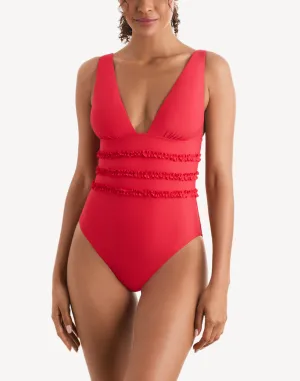 Soleil Solids Sonny One Piece Swimsuit