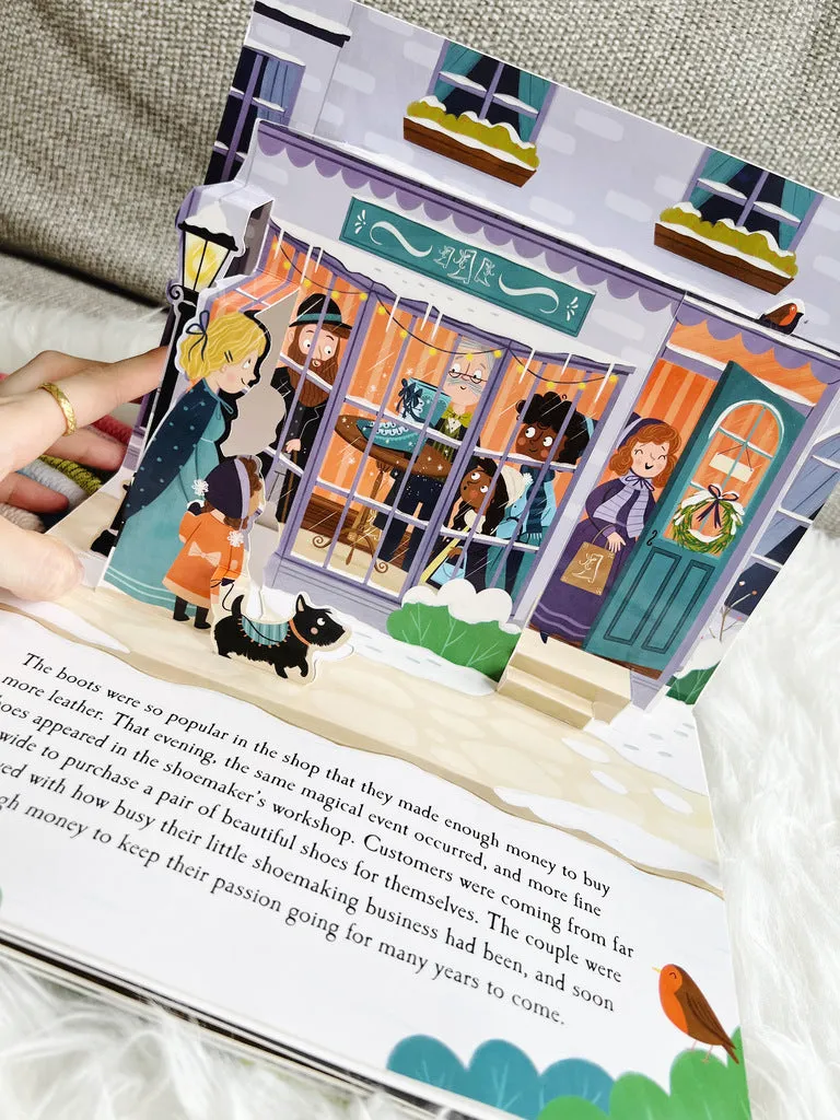 The Elves and the Shoemaker 3D pop-up book