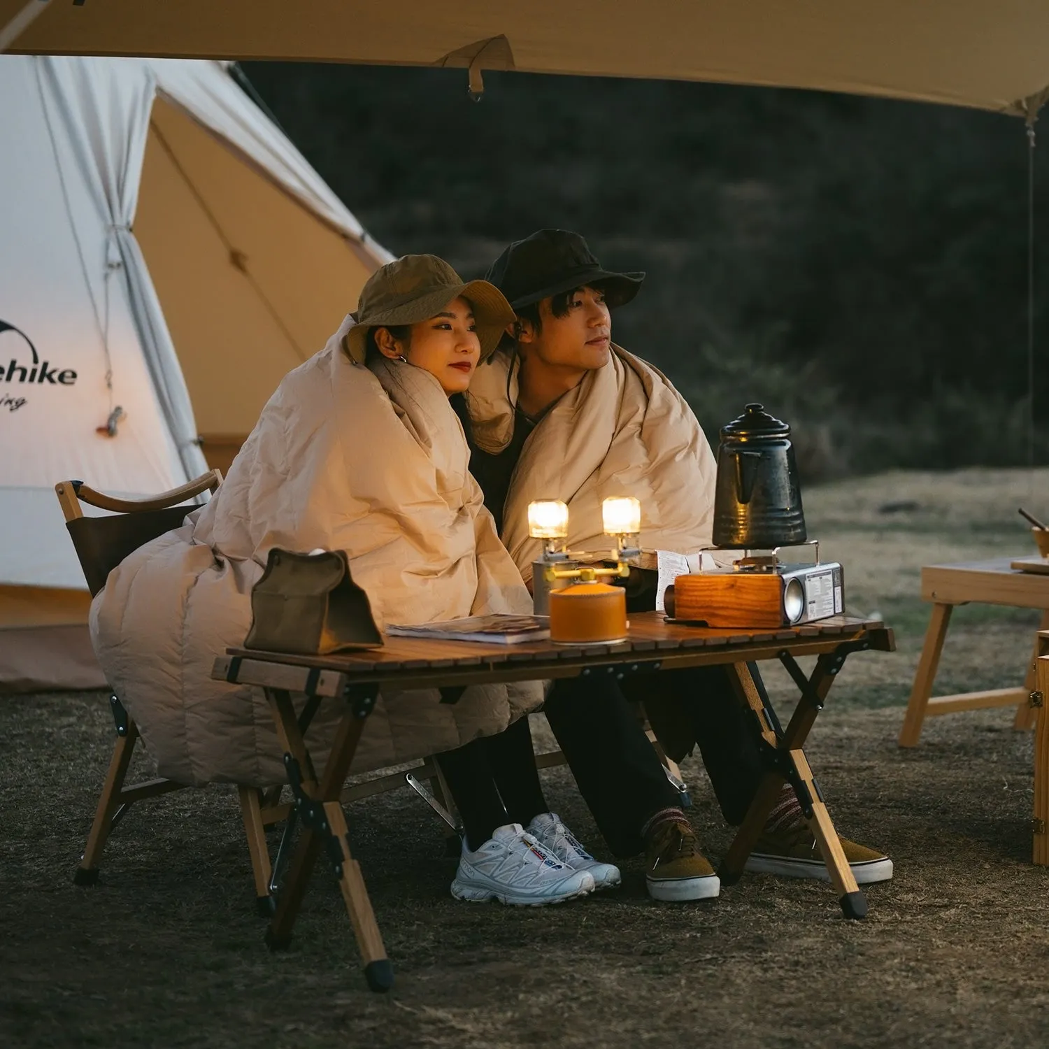 Ultralight Goose Down Sleeping Bag for Winter Camping